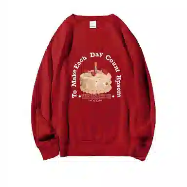 莫代尔 舒适亲肤休闲卡通潮流时尚印花圆领长袖可外穿打底衣 男女同款