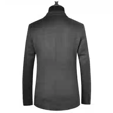 轻奢高端商务休闲百搭保暖羊绒羊毛呢西服外套西装 男款