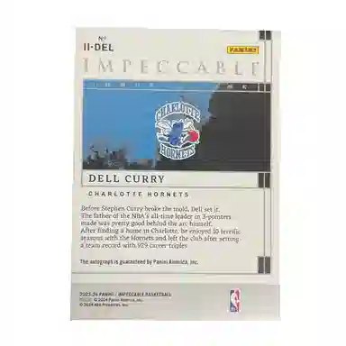 PANINI 2023-24Dell CurryINK2525