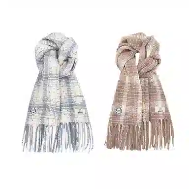 SNOOPY Colorful Dot Scarf