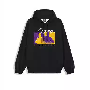 腾讯视频草场地 潮牌学生党好物篮球文化系列连帽跑步运动休闲百搭卫衣 男女同款 父子同台詹姆斯布朗尼篮球文化系列