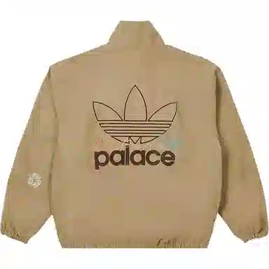 adidas Originals x PALACE Logo Stripe Jacket Brown