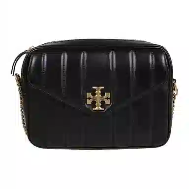 Tory Burch Kira Quilted Camera Bag Black