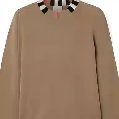 Burberry Striped Crewneck Sweater