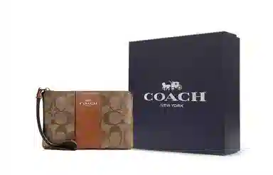 COACH Corner Zip Wristlet 16