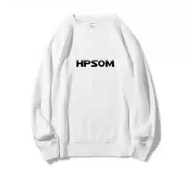 莫代尔 舒适亲肤休闲时尚字母印花潮流圆领长袖上衣可外穿打底衣 男女同款