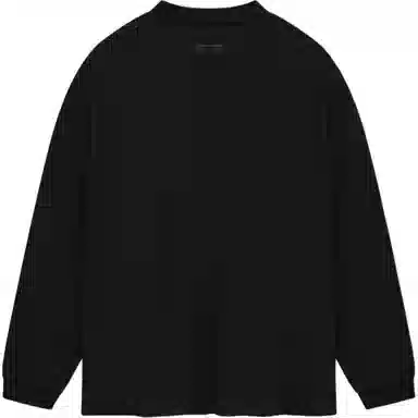 Fear of God Essentials Jersey Long Sleeve Tee Black