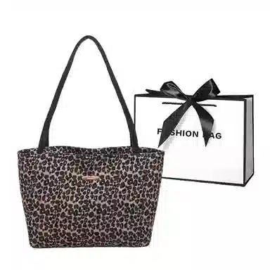 LETOO Leopard Print Shoulder Bag