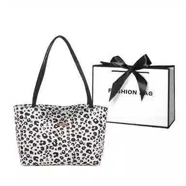LETOO Leopard Print Shoulder Bag