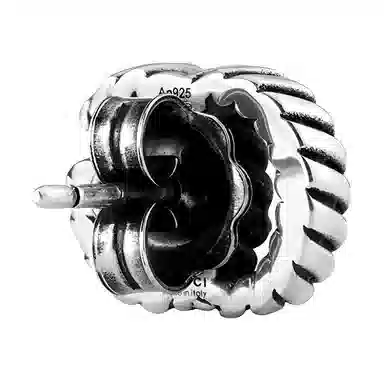 Gucci Double G Silver Earrings