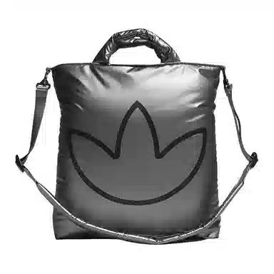 adidas Originals Glossy Shoulder Bag Silver Gray