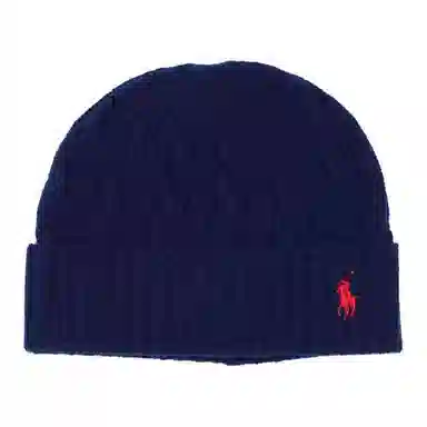 Polo Ralph Lauren Logo Merino Wool Beanie