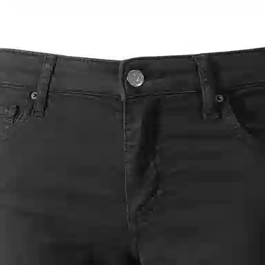 Armani Exchange AE FW24 High Waist Cotton Pants Black