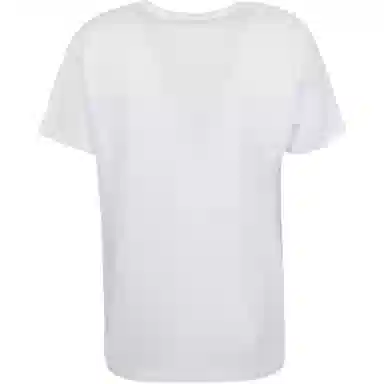 Alexander McQueen Skull Floral Print T-Shirt White