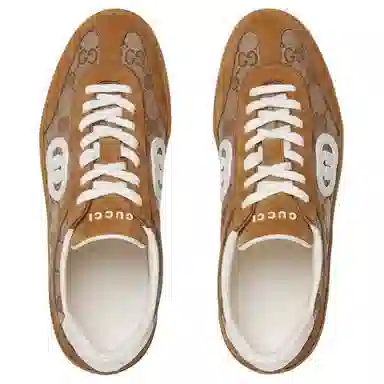 Gucci Brown Low-Top Sneakers