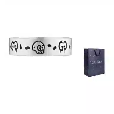 Gucci GucciGhost Silver Ring 6mm
