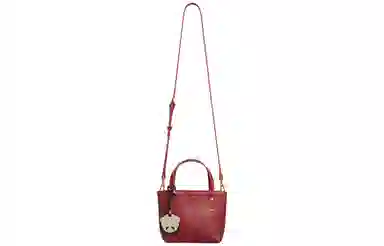 妙迪 熊猫小托特包小众高级感 牛皮 手提斜挎 小号 女款 多色可选