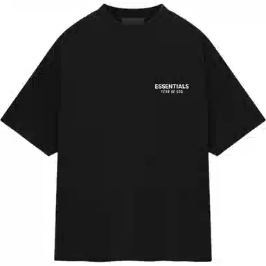 Fear of God Essentials FW24 Holiday Core T-Shirt Meteorite Black