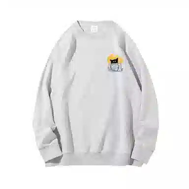 莫代尔 舒适亲肤卡通休闲时尚印花潮流圆领长袖可外穿打底衣 男女同款