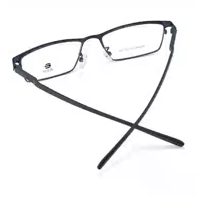 联系客服可配镜套餐 康视顿 沉稳百搭金属方框 光学镜架 男女同款情侣款