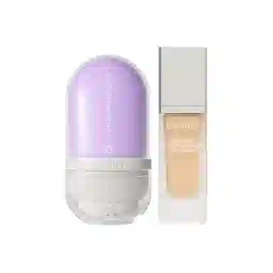 柳丝木 妆前打底 彩妆套装 奶油肌提亮肤色遮瑕 变色隔离霜+卸妆油+补水喷雾