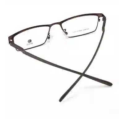 联系客服可配镜套餐 康视顿 沉稳百搭金属方框 光学镜架 男女同款情侣款