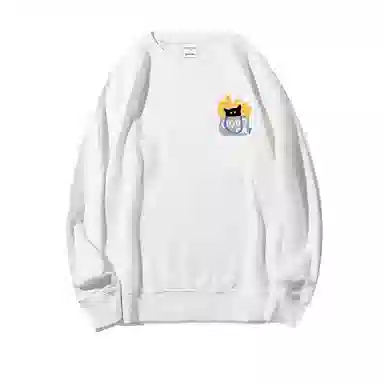 莫代尔 舒适亲肤卡通休闲时尚印花潮流圆领长袖可外穿打底衣 男女同款