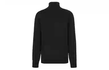 DIOR Oblique Turtleneck Sweater Navy