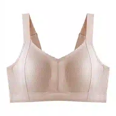 千奈美 大胸显小全罩杯防下垂洞洞杯透气文胸 女款