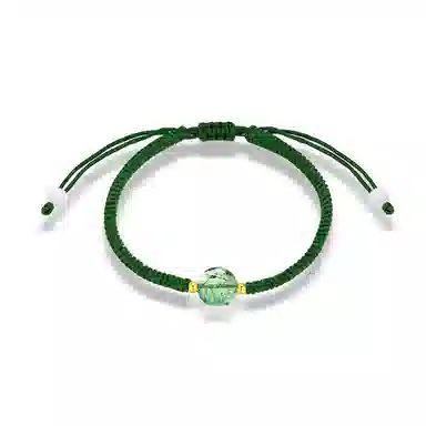 饰伴 聚珠生辉  喜乐平安开运继续如意 可调节氛围感日常小众国潮中式事事如意 手饰 水晶 手链 男女同款情侣款