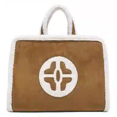 PAYOT Tote Bag Brown/Burgundy