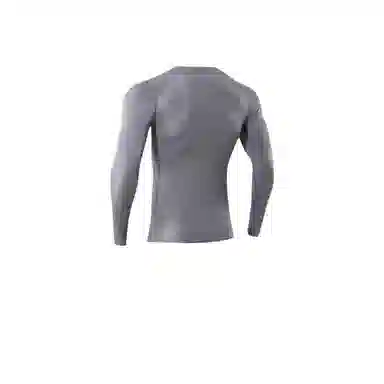 浪莎 跑步休闲拉链训练长袖速干立领反光条健身衣 男款