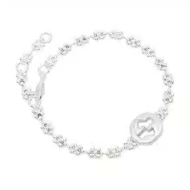 Gucci Interlocking G Silver Bracelet