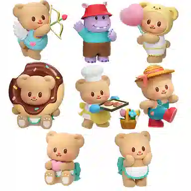 TOYZEROPLUS x Butterbear butterbear 6