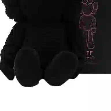 KAWS BFF Plush Toy Black