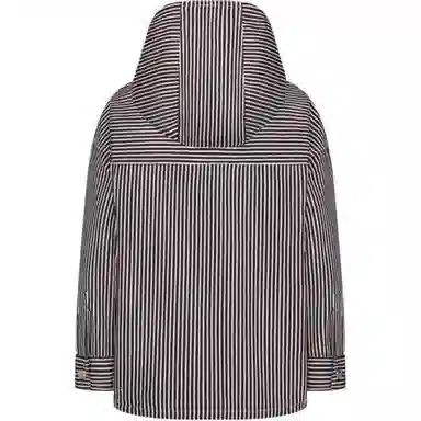 DIOR SS24 Letter Stripe Hooded Jacket Black