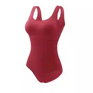 润微 显瘦美形方领打底连体衣 女款