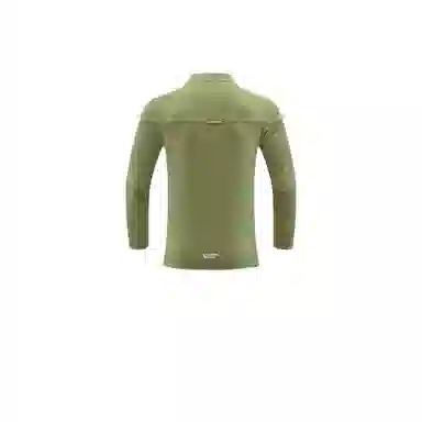 浪莎 立领长袖弹力户外纯色百搭健身衣 男款