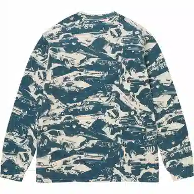 Supreme x HYSTERIC GLAMOUR Cars Thermal Blue