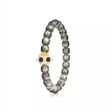 钰澜文玩 正宗海南毛感料 小冰糖 黄毛呆搭配款 星月菩提 手串 男女同款情侣款