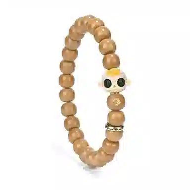 钰澜文玩 金标 臻品 卓著 黄毛呆 老型单圈 猴头核桃 手串 男女同款情侣款