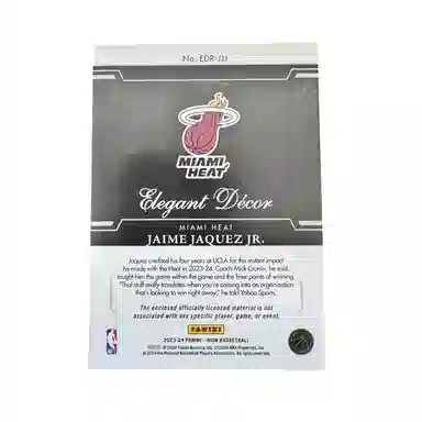 PANINI 2023-24 Noir 2049 patch RC