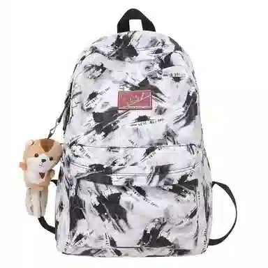 PAIBLOKS Nylon Backpack Grey