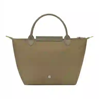 Longchamp Le Pliage Green Logo Pouch Small