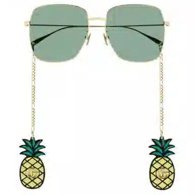 Gucci Oval Logo Sunglasses