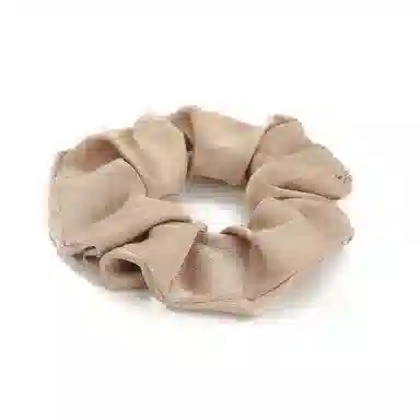 如花梦 法式气质缎面时尚扎头发百搭 布艺 发圈 女款