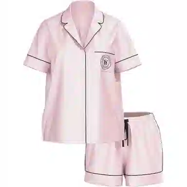 Victoria's Secret Satin Short Pajama Set PBS LOG