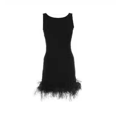 Miu Miu SS23 Sleeveless Dress Black