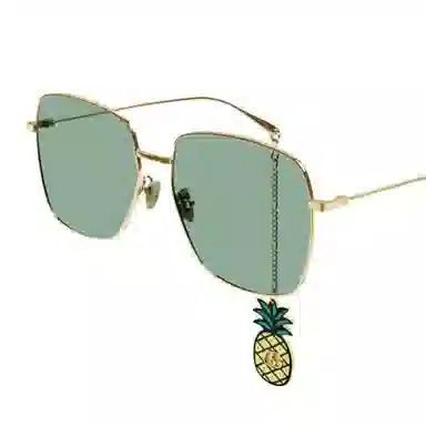 Gucci Oval Logo Sunglasses