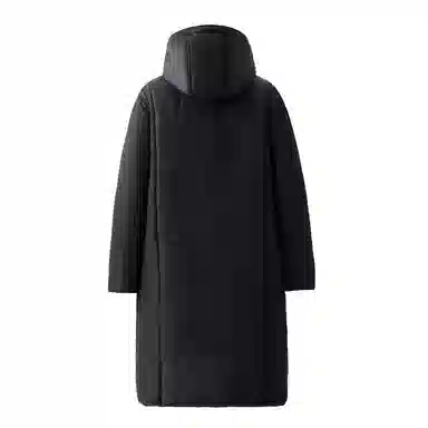 佐丹奴 保暖连帽中长款棉服 女款